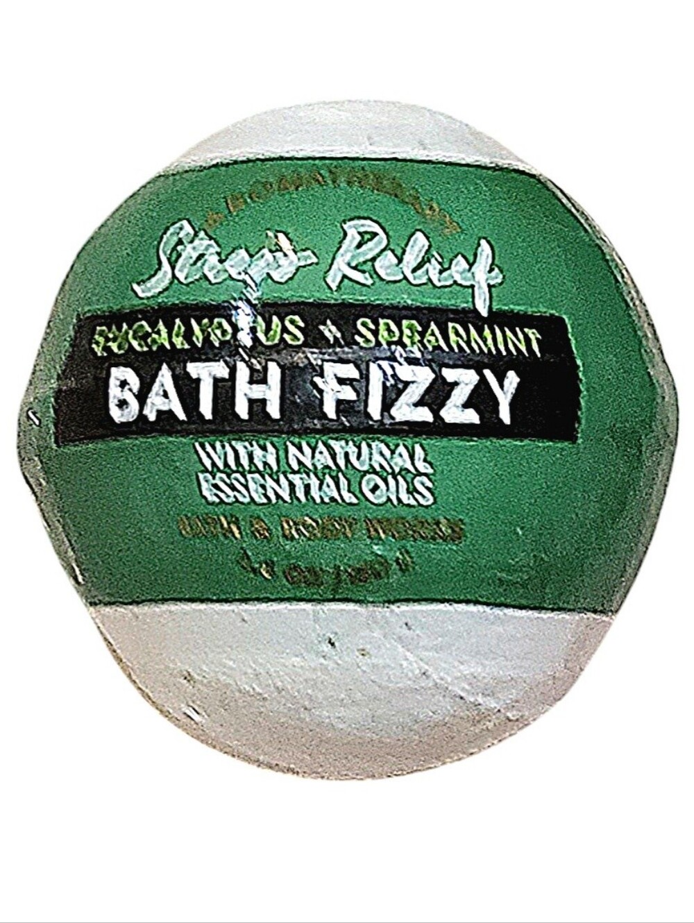 EUCALYPTUS SPEARMINT BATH FIZZY AROMATHERAPY STRESS RELIEF BY BATH & BODY WORKS